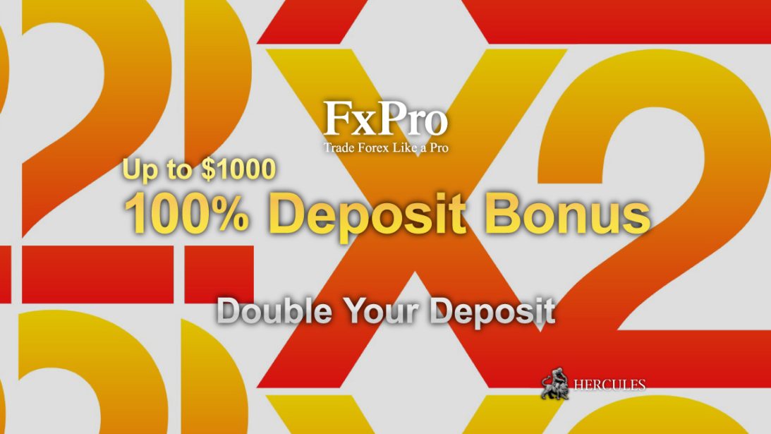 How to get FXPro's 100% Deposit Bonus