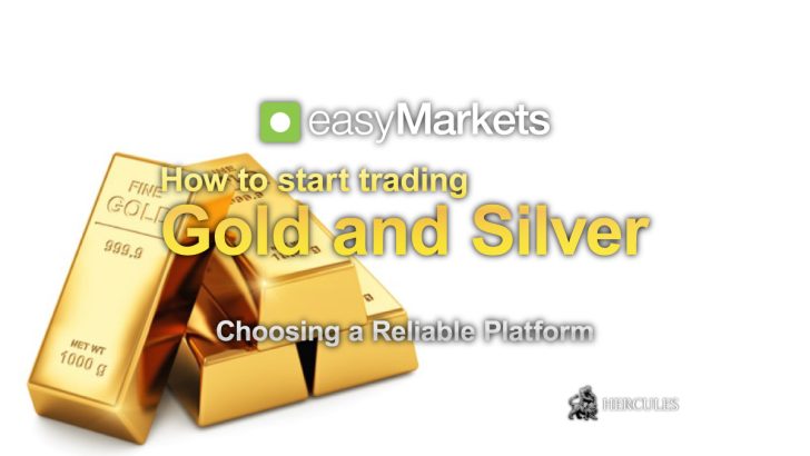 How to start trading Gold and Silver on easyMarkets