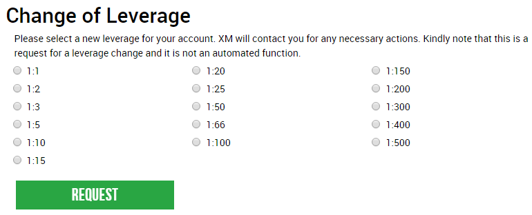 How To Change Xm Account Leverage Of Mt4 And Mt5 Accounts Faq - 