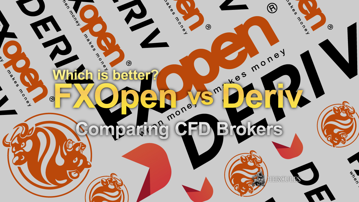 FXOpen vs Deriv - Which Forex CFD broker has better trading conditions