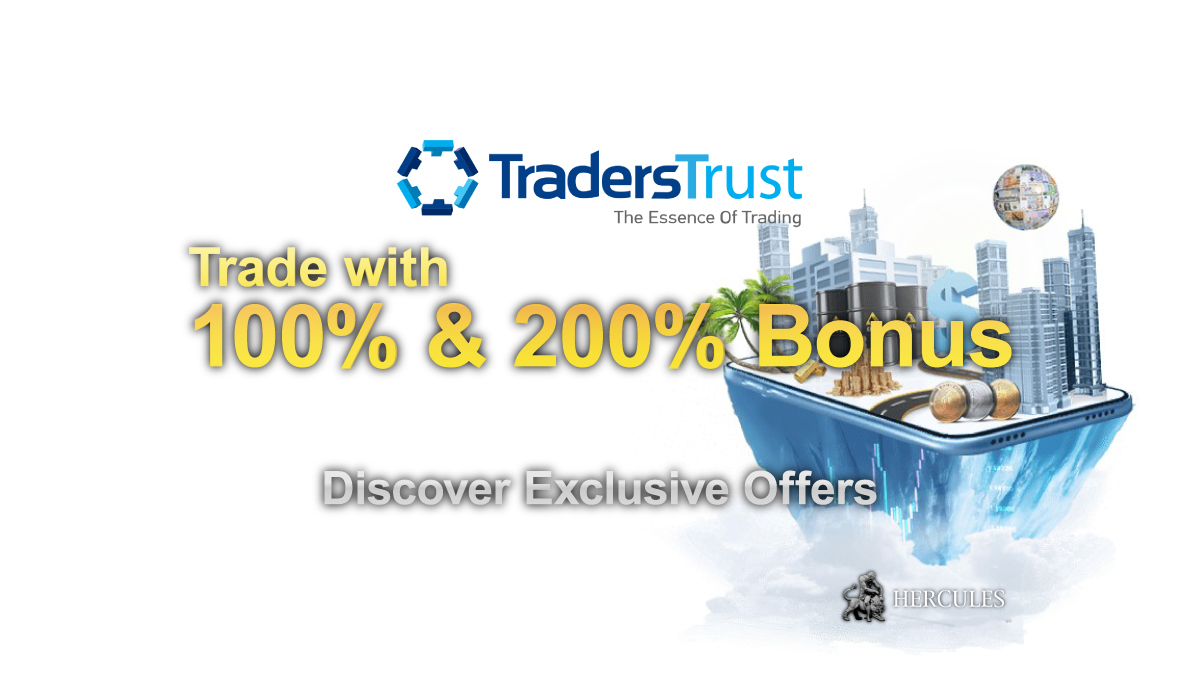 How open Traders Trust account and Get a 100% & 200% Deposit Bonus