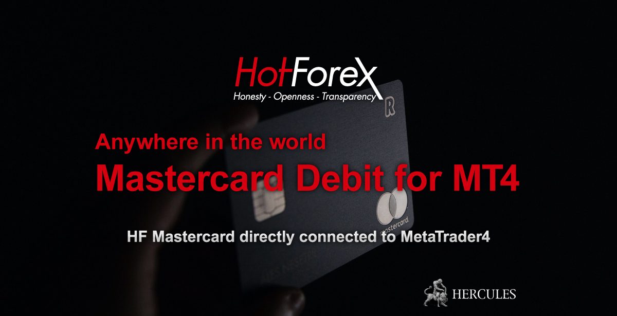 Hotforex Mastercard Connected To Mt4 Trading Accounts Directly - 