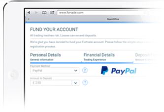 fortrade-paypal-payment-method-deposit-fortrader