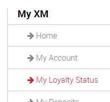 loyalty status xm bonus promotion campaign fx forex