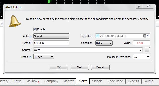 How To Setup An Alarm Alert Notification On Mt4 Mt5 For Certain - 