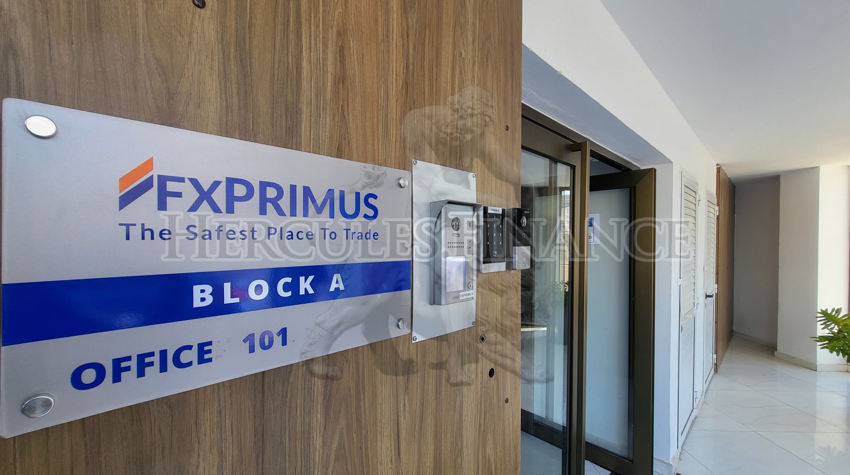 FXPrimus Office Entrance