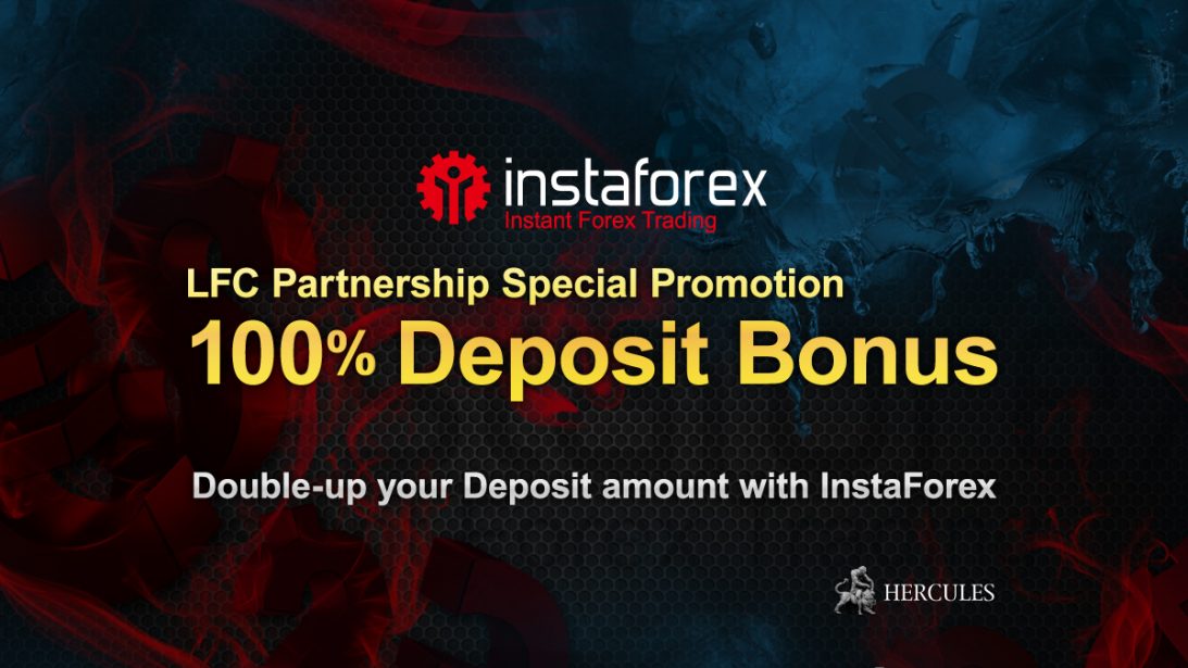 instaforex-100%-deposit-bonus-promotion-lfc-partnership
