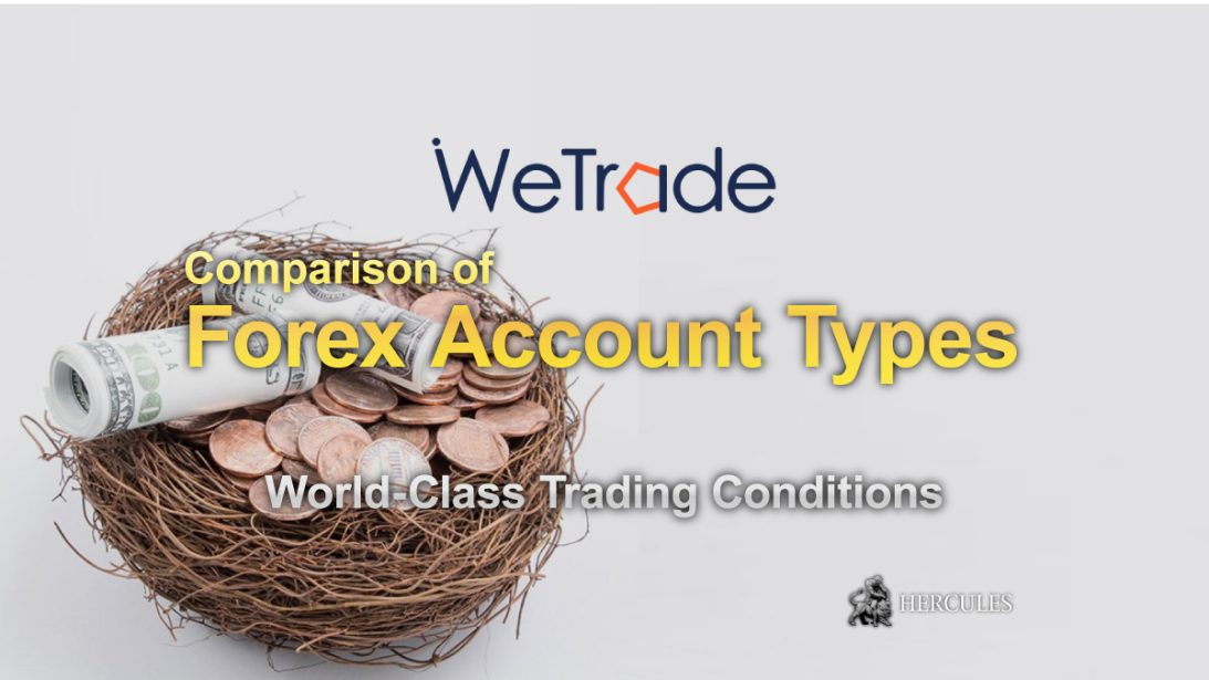 WeTrade-FX,-Comparison-of-WeTrade's-Forex-Account-Types