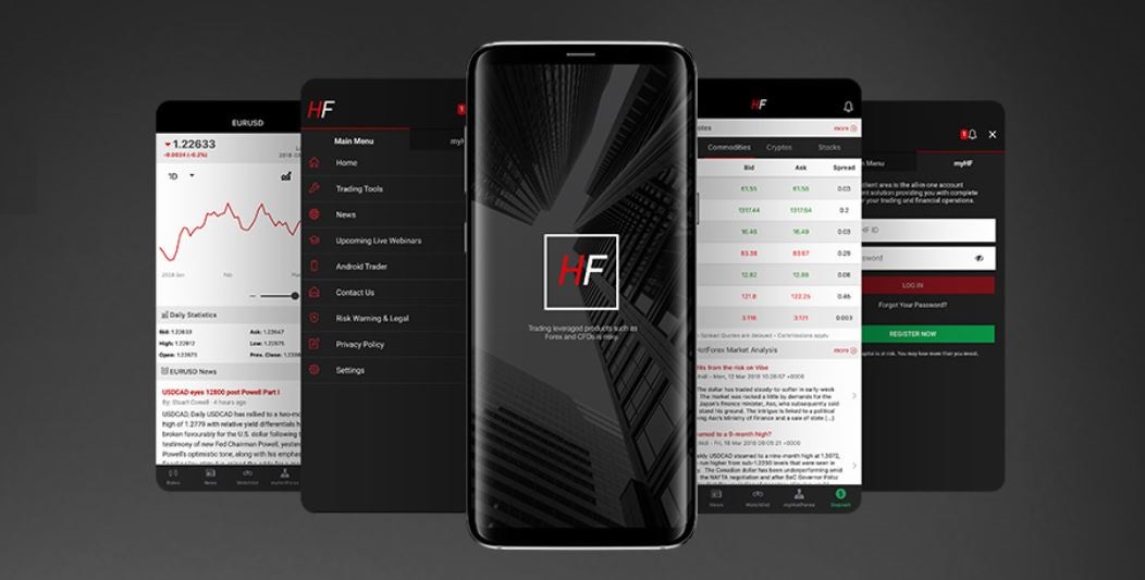 Download the UPGRADED HF App today
