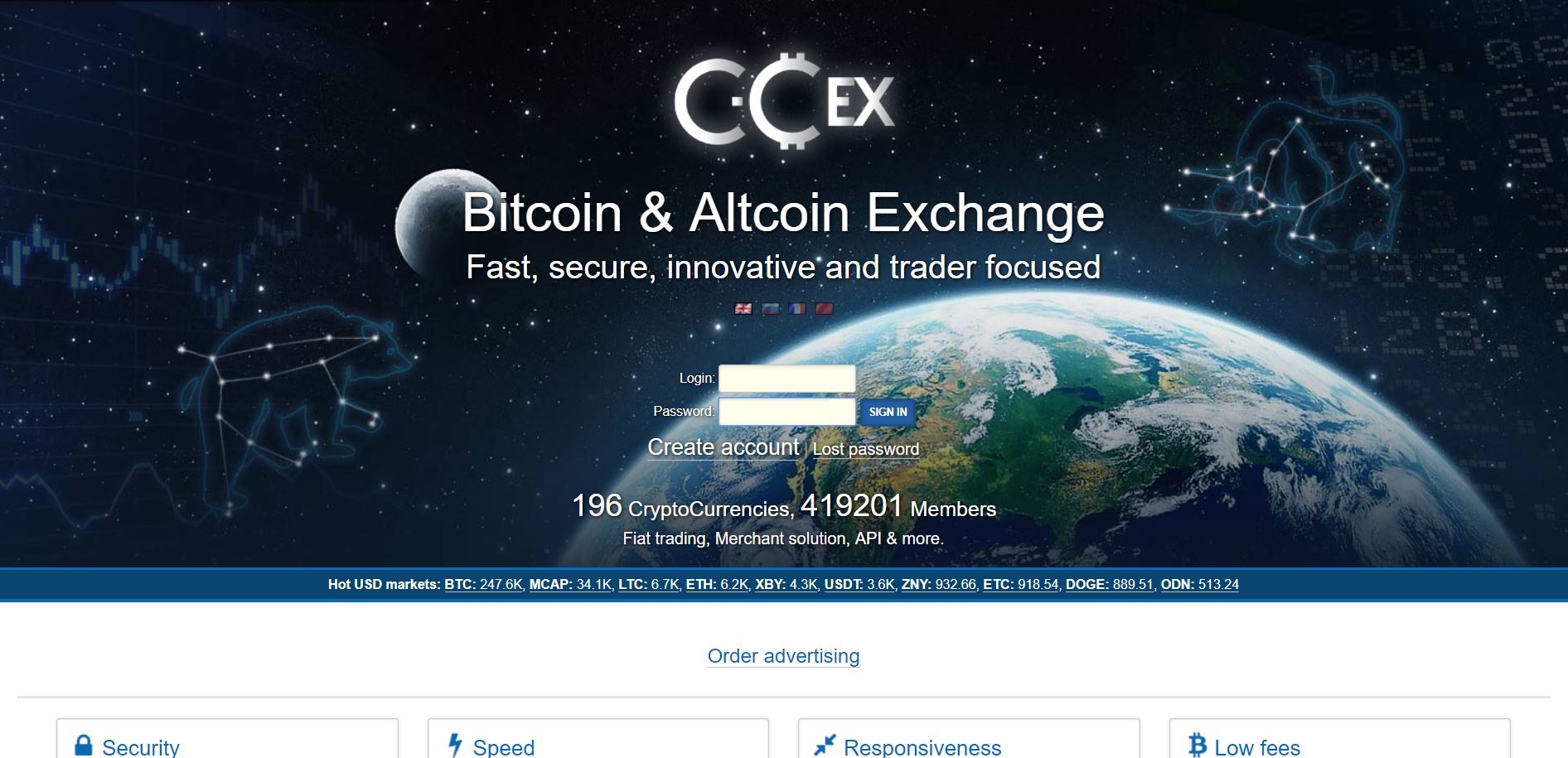 C-CEX | Crypto-Currency Exchange – Hercules.Finance
