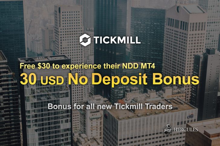 TickMill 30$ Welcome Bonus (No Deposit required), welcome bonus tickmill.