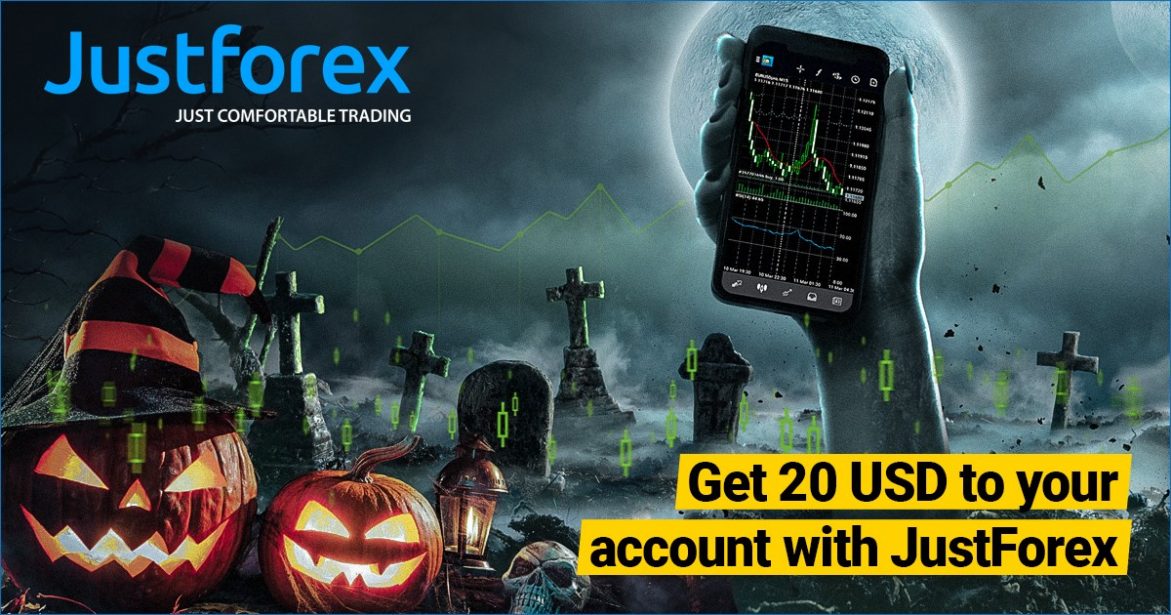 Halloween Promotion! Get 20 USD to your MT4 Trading Account!