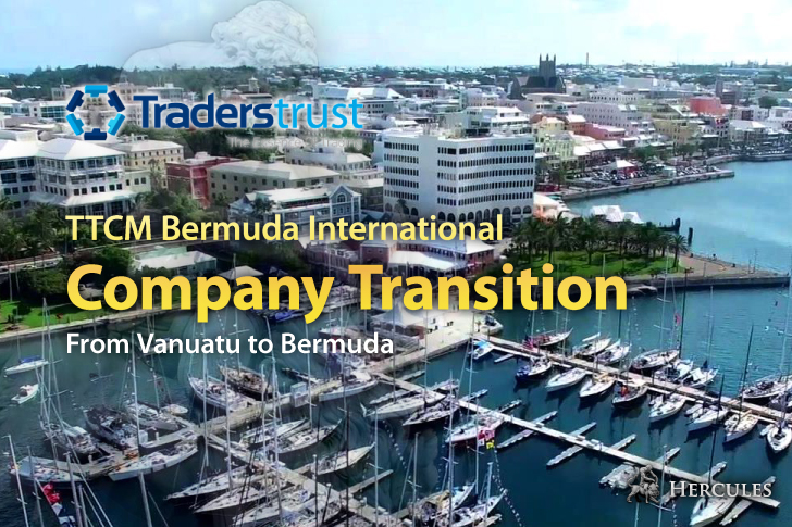 Changes of 'TTCM Vanuatu' to 'TTCM Bermuda International'