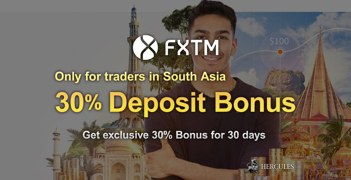 Fxtm 30 Deposit Bonus Promotion Fxtm Hercules Finance - 