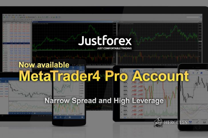 New Justforex Mt4 Pro Account With Leverage 1 3000 And 0 1 Pip - 
