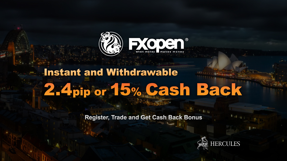 FXOpen - FXOpen Cashback Bonus