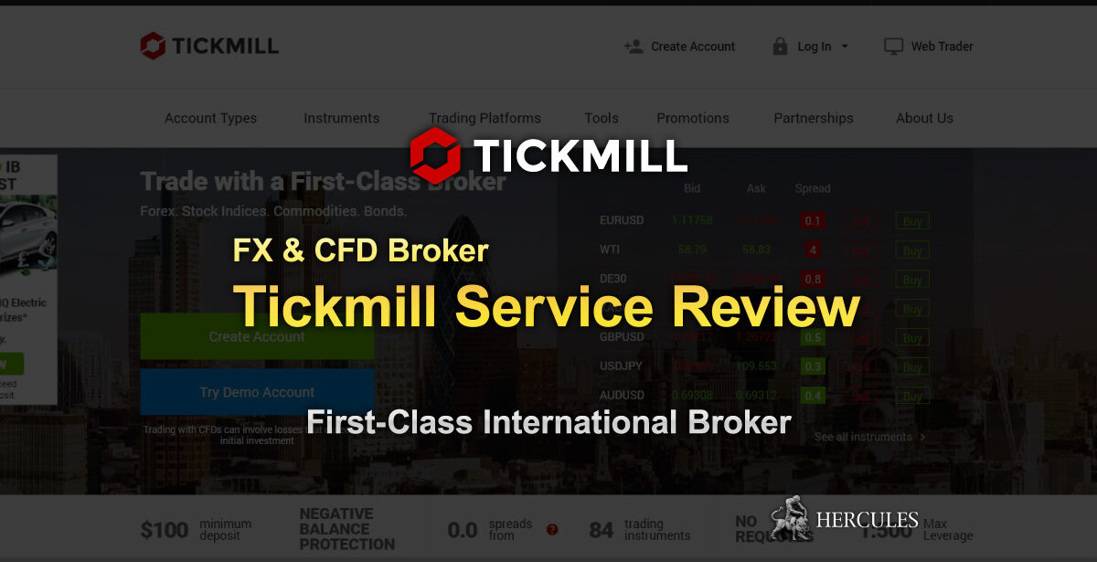 How to open Tickmill MT4 FX account to trade Forex and CFDs?
