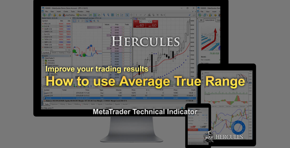 How To Use Average True Range Technical Indicator On Mt4 And Mt5 - 