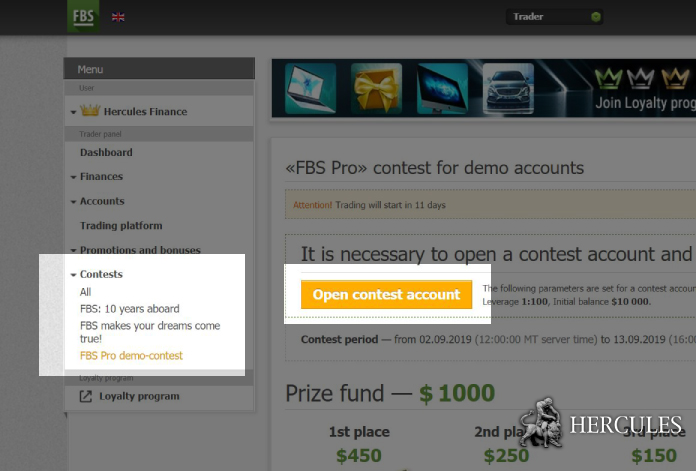 fbs-pro-demo-trading-contest-competition-account-opening