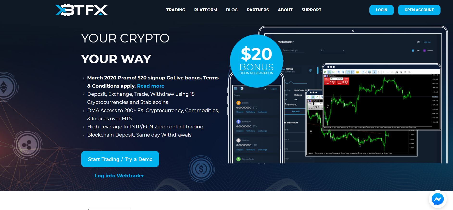 crypto exchange online