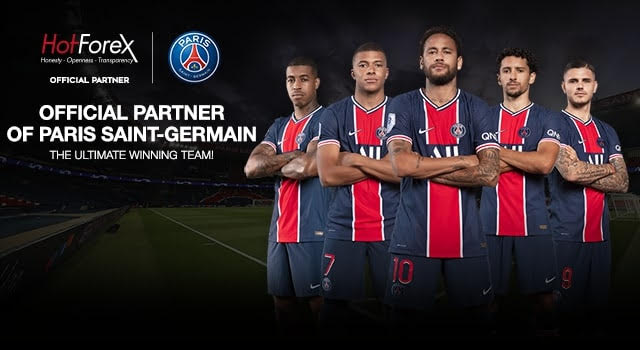HotForex is an Official Partner of French giant Paris Saint-Germain F.C.!