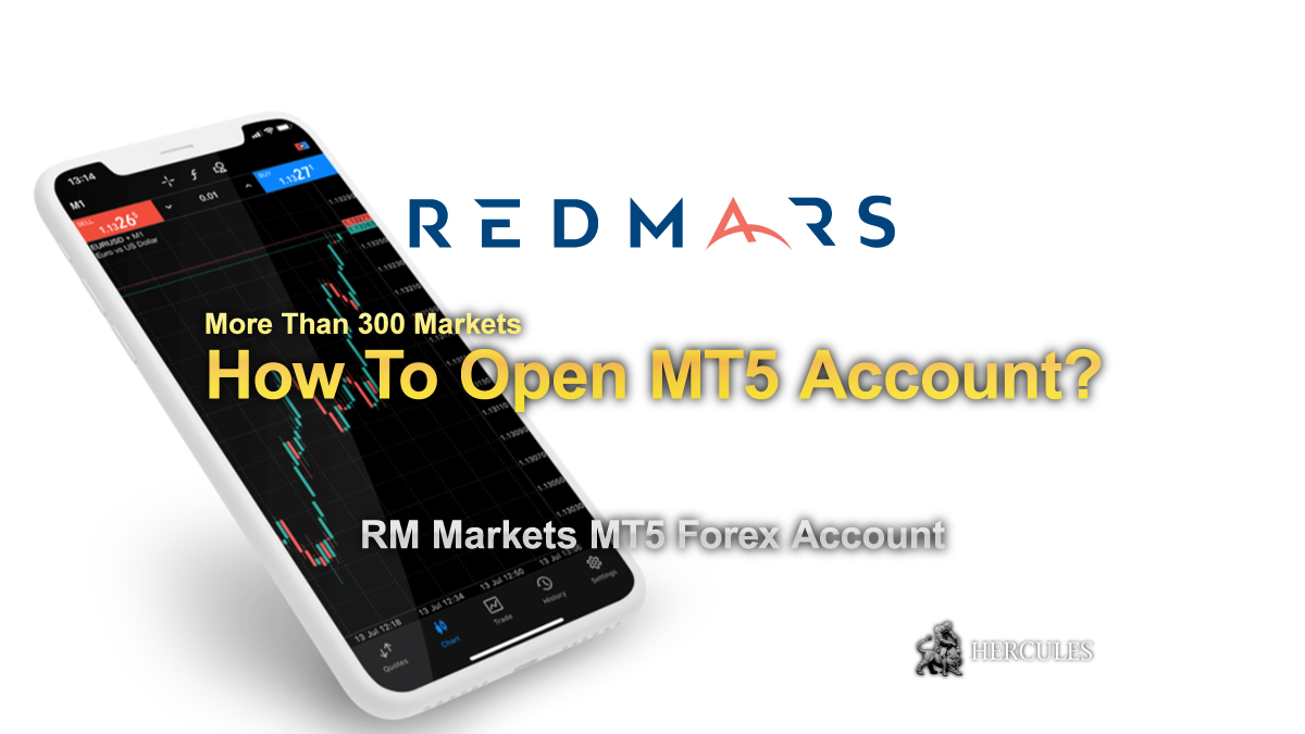 How-to-open-RM-Markets-(RedMars)-Forex-trading-account