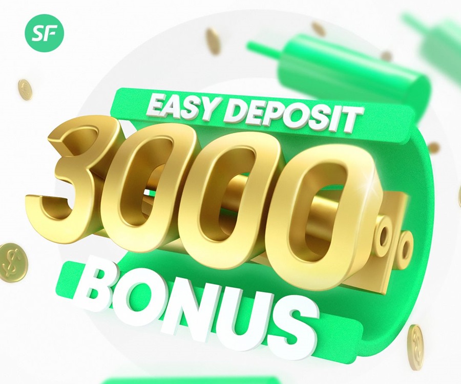 SuperForex 3000% Easy Deposit Bonus - SuperForex 3000% Easy Deposit Bonus