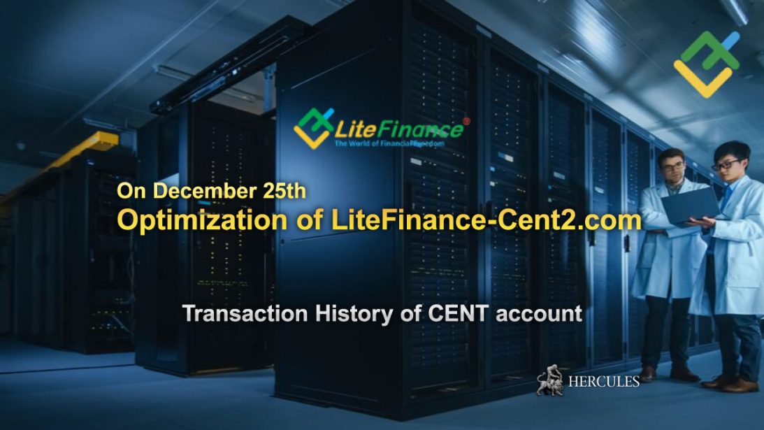 LiteFinance's-Cent-account-trading-history-to-be-compressed-on-Decmbter-27th
