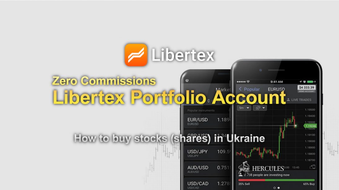 Libertex-Portfolio-account-with-Zero-Commissions---How-to-buy-stocks-(shares)-in-Ukraine