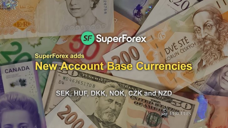 SuperForex-adds-SEK,-HUF,-DKK,-NOK,-CZK-and-NZD-account-currencies