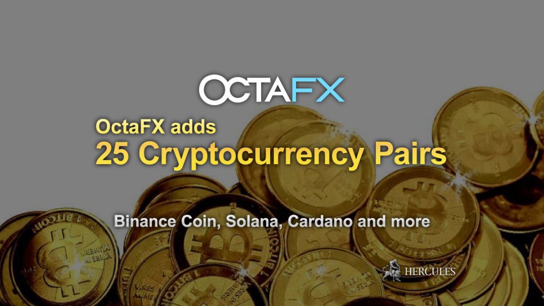 OctaFX-adds-Binance-Coin,-Solana,-Cardano,-Polkadot,-Avalanche,-Dogecoin,-Uniswap,-Algorand,-Polygon-and-more-Cryptos.