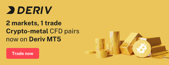 Trade Crypto-Metal CFD pairs