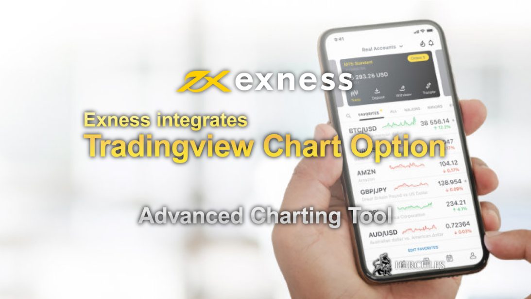 How to use Exness's Tradingview terminal on the mobile app and desktop