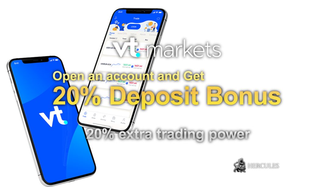 VTMarkets 20% Deposit Bonus