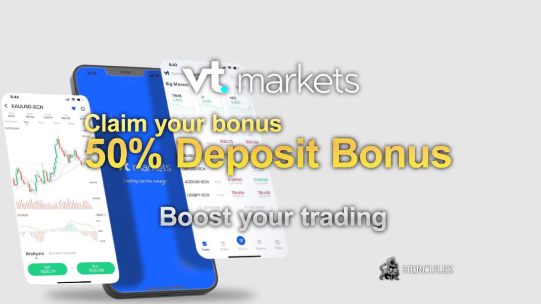 VTMarkets 50% Deposit Bonus