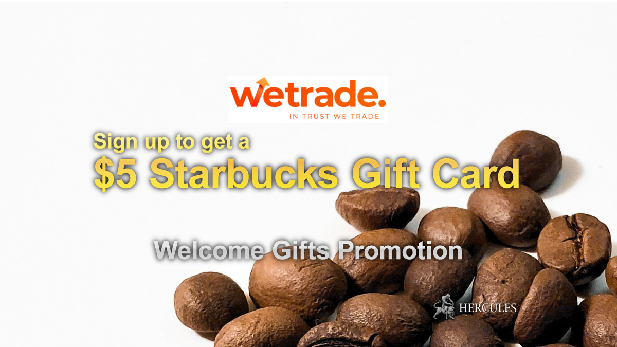 WeTrade $5 Starbucks Gift Card
